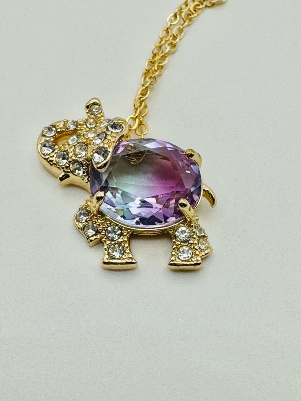 True To Form Elephant Pendant Necklace